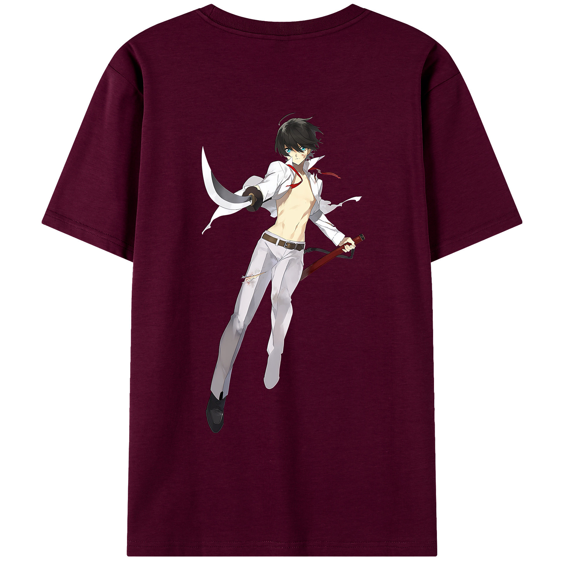 （画像用） 刀剣乱舞 Touken Ranbu レディース半袖Tシャツ(バックプリント)
